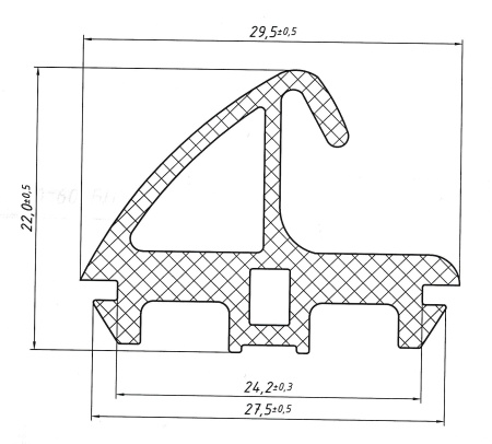 кпу 09-01 Уплотнитель межкамерный