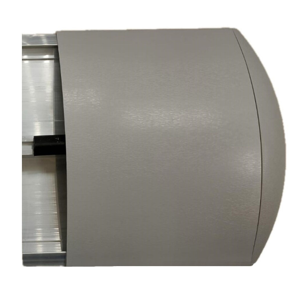 Отбойник на алюминиевом каркасе полукруглый 200*4000 мм