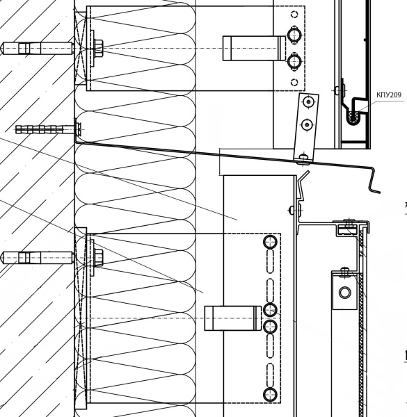 КПУ-209 чертеж уплотнителя