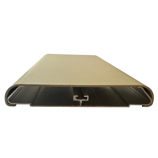 Отбойник на сплошном алюминиевом каркасе 150*4000 мм