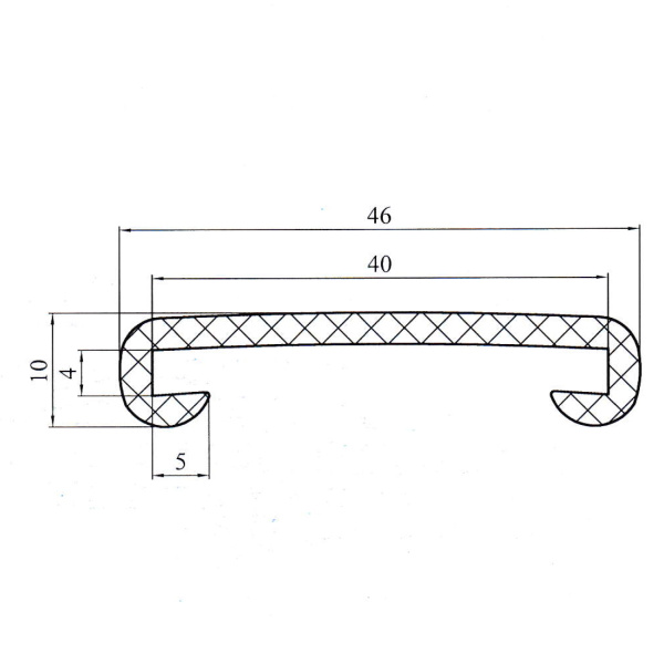 пластиковый поручень пвх