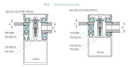 ТПУ 6008 Татпроф уплотнительная резина 