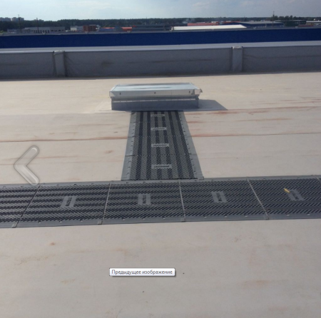 Пешеходная дорожка ПВХ технониколь logicroof walkway puzzle