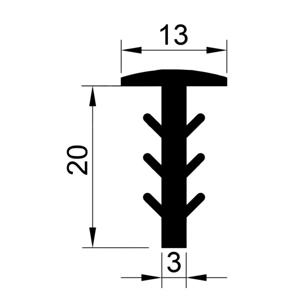 уплотнитель стыковочный