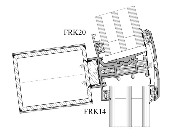 FRK 20 с канавкой для отвода конденсата